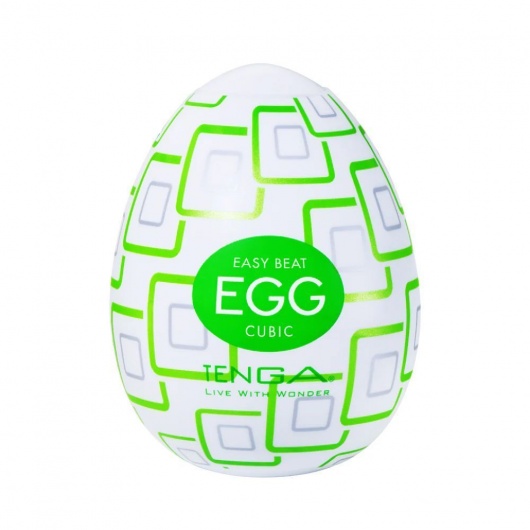 Мастурбатор-яйцо Tenga Egg Cubic - Tenga - в Нижневартовске купить с доставкой