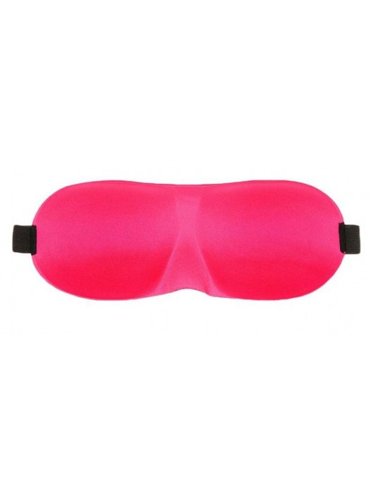 Розовая глухая маска на резинке - Sitabella - купить с доставкой в Нижневартовске