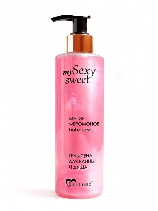 Гель-пена для ванны и душа Sexy Sweet с феромонами и ароматом бабл-гам - 200 мл. -  - Магазин феромонов в Нижневартовске
