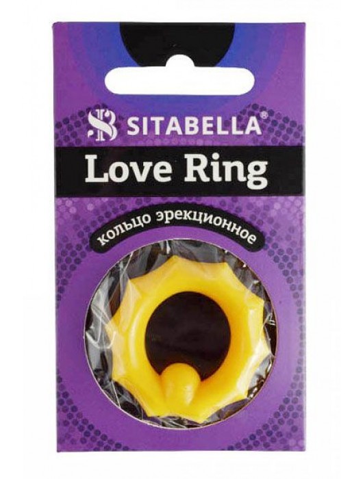 Цветное эрекционное кольцо Love Ring - Sitabella - в Нижневартовске купить с доставкой