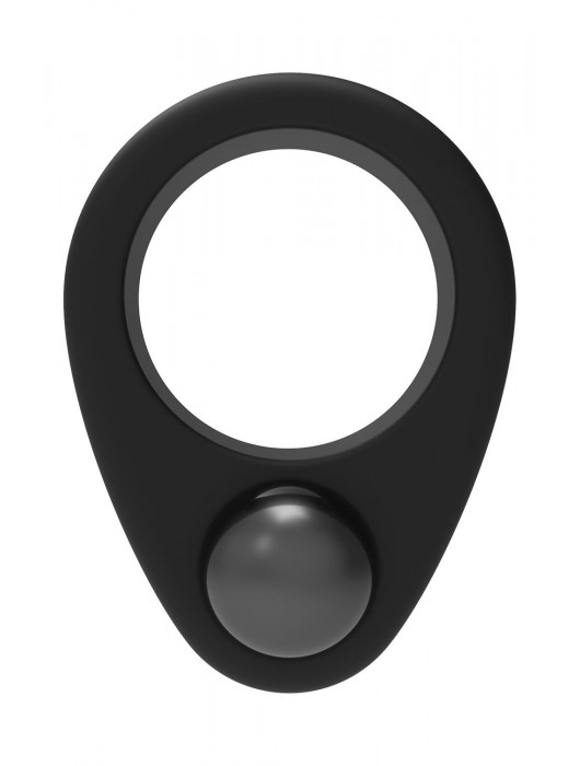 Черное эрекционное кольцо Cockring Single Weight - Dream Toys - в Нижневартовске купить с доставкой