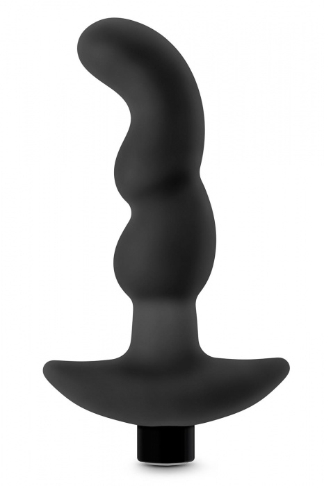 Черный вибромассажер простаты Prostate Massager 03 - 15,2 см. - Blush Novelties - в Нижневартовске купить с доставкой