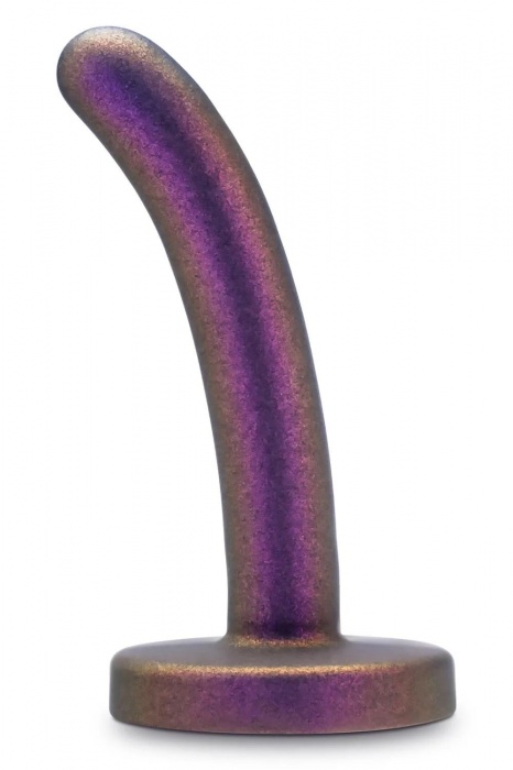 Фиолетовая насадка с гладкой поверхностью Surrender 4.75 Inch Beginner Pegging Dildo - 12 см. - Blush Novelties - купить с доставкой в Нижневартовске