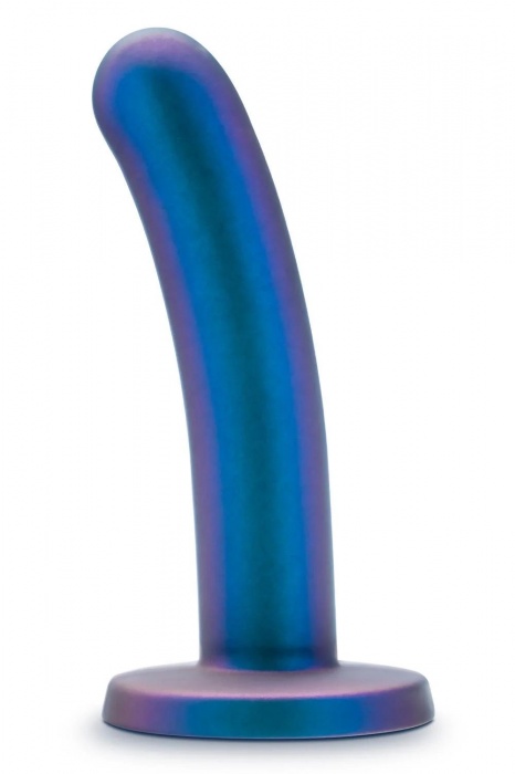 Синяя насадка с гладкой поверхностью Surrender 5.75 Inch Intermediate Pegging Dildo - 14,6 см. - Blush Novelties - купить с доставкой в Нижневартовске