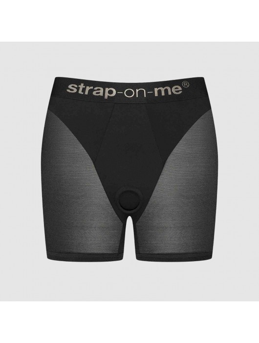 Трусики-шорты для фиксации насадок Strap-on-me Harness Lingerie Halo - size S - Strap-on-me - купить с доставкой в Нижневартовске