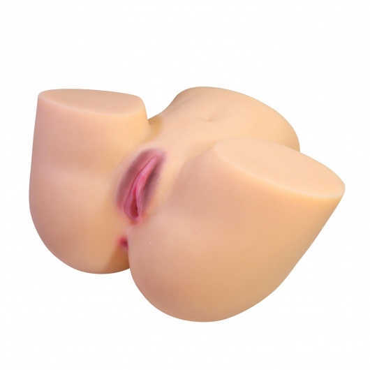 Телесный мастурбатор Liora с 2 любовными тоннелями - Baile - в Нижневартовске купить с доставкой