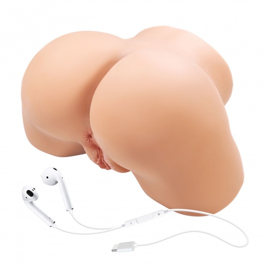 Телесный мастурбатор Olivia с 2 любовными отверстиями - Baile - в Нижневартовске купить с доставкой