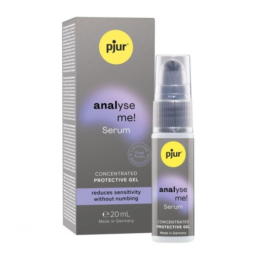 Расслабляющая анальная сыворотка pjur Analyse Me Serum - 20 мл. - Pjur - купить с доставкой в Нижневартовске