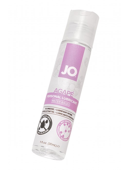Лубрикант на водной основе для женщин JO AGAPE ORIGINAL - 30 мл. - System JO - купить с доставкой в Нижневартовске