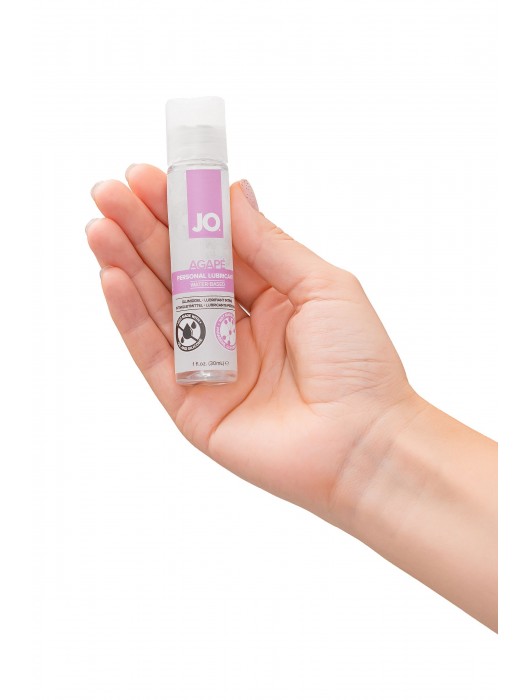 Лубрикант на водной основе для женщин JO AGAPE ORIGINAL - 30 мл. - System JO - купить с доставкой в Нижневартовске