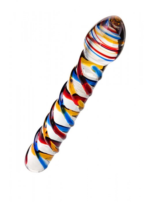 Стеклянный фаллос с гладкой головкой - 25 см. - Sexus