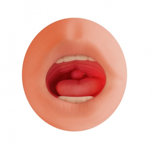 Двусторонний мастурбатор Morning Angel - ротик и вагина - Lola Games - в Нижневартовске купить с доставкой