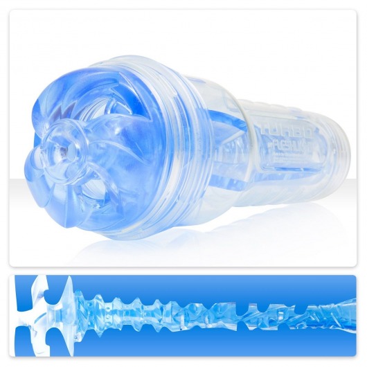 Мастурбатор Fleshlight Turbo - Trust Blue Ice - Fleshlight - в Нижневартовске купить с доставкой