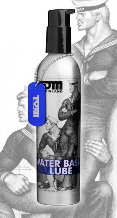 Лубрикант на водной основе Tom of Finland Water Based - 236 мл. - Доминирующее кольцо - купить с доставкой в Нижневартовске