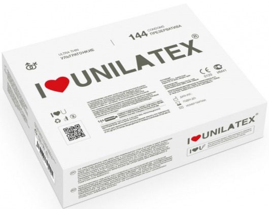 Ультратонкие презервативы Unilatex Ultra Thin - 144 шт. - Unilatex - купить с доставкой в Нижневартовске