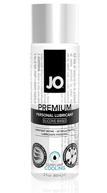 Охлаждающий лубрикант на силиконовой основе JO Personal Premium Lubricant Cooling - 60 мл. - System JO - купить с доставкой в Нижневартовске