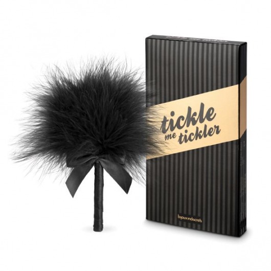 Пуховка для эротических игр Tickle Me Tickler - Bijoux Indiscrets - купить с доставкой в Нижневартовске