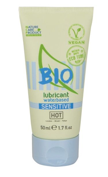 Органический лубрикант для чувствительной кожи Bio Sensitive - 50 мл. - HOT - купить с доставкой в Нижневартовске