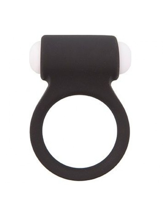Чёрное эрекционное виброкольцо LIT-UP SILICONE STIMU RING 3 BLACK - Dream Toys - в Нижневартовске купить с доставкой