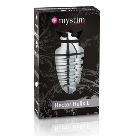 Анальный плаг для электростимуляции Hector Helix Buttplug L - 11,5 см. - MyStim - купить с доставкой в Нижневартовске