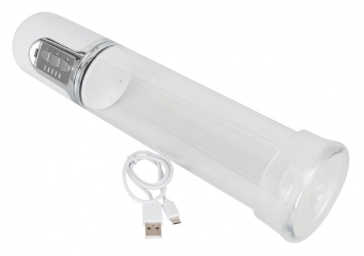 Белая автоматическая вакуумная помпа Mister Boner - Orion - в Нижневартовске купить с доставкой