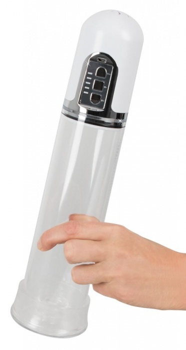 Белая автоматическая вакуумная помпа Mister Boner - Orion - в Нижневартовске купить с доставкой