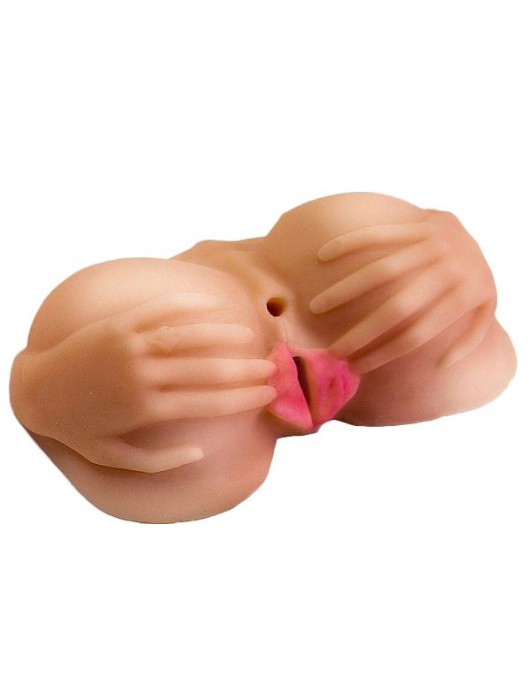 Вагина с виброяйцом на выносным пульте управления вибрацией - LOVETOY (А-Полимер) - в Нижневартовске купить с доставкой