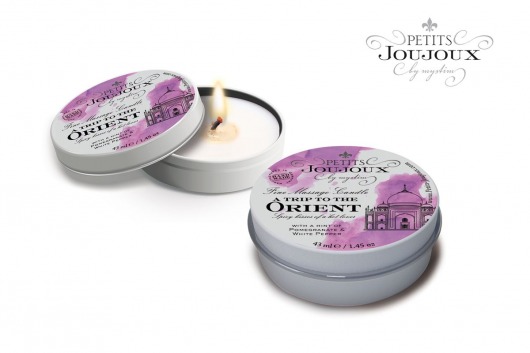 Массажная свеча Petits Joujoux Orient с ароматом граната и белого перца - 33 гр. - MyStim - купить с доставкой в Нижневартовске