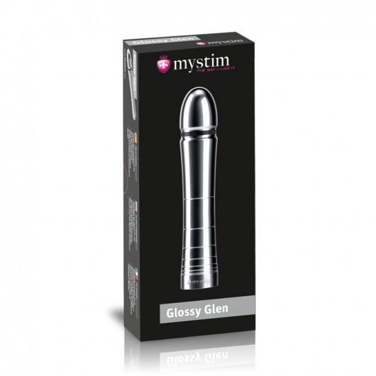 Фаллоимитатор для электростимуляции Glossy Glen Dildo - 14 см. - MyStim - купить с доставкой в Нижневартовске