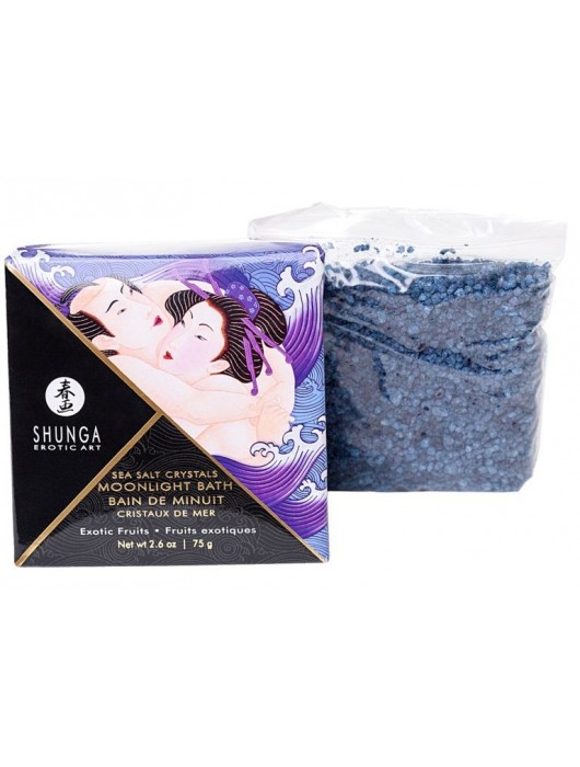 Соль для ванны Bath Salts Exotic Fruits с ароматом экзотических фруктов - 75 гр. -  - Магазин феромонов в Нижневартовске