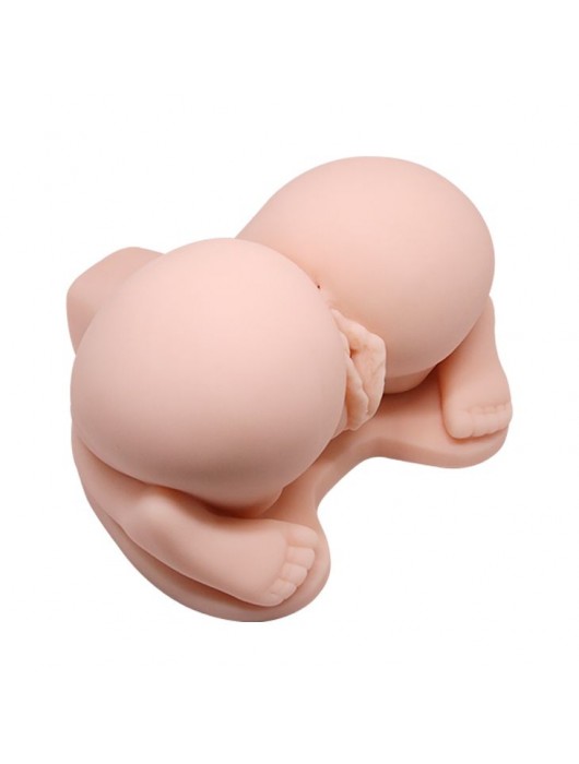 Реалистичная попка с 2 любовными тоннелями и вибрацией - Baile - в Нижневартовске купить с доставкой