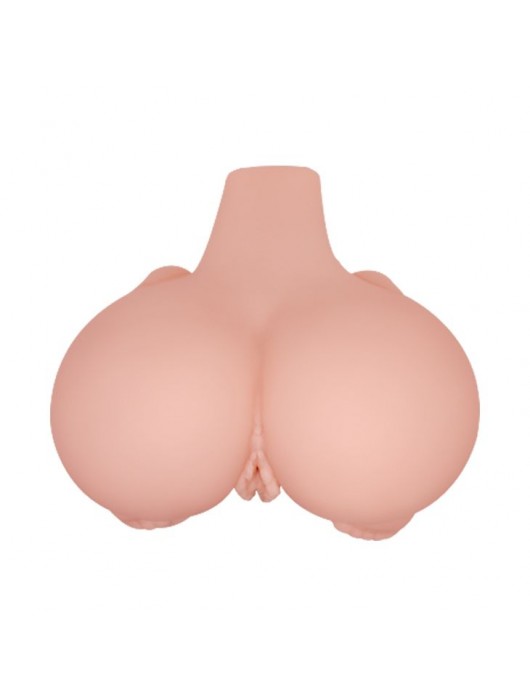 Реалистичная попка с 2 любовными тоннелями и вибрацией - Baile - в Нижневартовске купить с доставкой