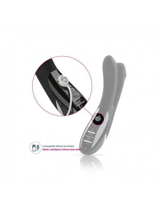 Двойной электростимулятор Tingling Apart - 25 см. - MyStim - купить с доставкой в Нижневартовске