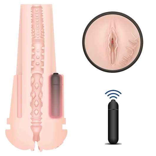 Мастурбатор-вагина PORNSTAR Holly Hendrix с вибрацией - Pornstar Pussy - в Нижневартовске купить с доставкой