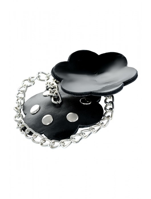 Черные пэстис с цепочкой Theatre - ToyFa - купить с доставкой в Нижневартовске