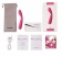 Ярко-розовый G-стимулятор IRIS Clitoral G-spot Vibrator - 18 см. - Svakom купить в Нижневартовске с доставкой в Orgasmix.ru Ярко-розовый G-стимулятор IRIS Clitoral G-spot Vibrator - 18 см. - Svakom