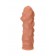 Телесная реалистичная насадка KOKOS Extreme Sleeve 11 с дополнительной стимуляцией - 12,7 см. - KOKOS - в Нижневартовске купить с доставкой