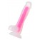 Прозрачно-розовый фаллоимитатор, светящийся в темноте, Clark Glow - 22 см. - ToyFa купить с доставкой в интернет-магазине Orgasmix в Нижневартовске Прозрачно-розовый фаллоимитатор, светящийся в темноте, Clark Glow - 22 см. - ToyFa