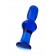 Голубая стеклянная анальная втулка - 12 см. - Sexus в Нижневартовске Голубая стеклянная анальная втулка - 12 см. - Sexus