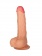 Телесный фаллоимитатор на присоске Brave - 17,5 см. - Lola Games