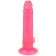 Розовый фаллоимитатор-реалистик на присоске - 16,5 см. - LOVETOY (А-Полимер) купить с доставкой в интернет-магазине Orgasmix в Нижневартовске Розовый фаллоимитатор-реалистик на присоске - 16,5 см. - LOVETOY (А-Полимер)