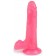 Розовый фаллоимитатор-реалистик на присоске - 16,5 см. - LOVETOY (А-Полимер) купить с доставкой в интернет-магазине Orgasmix в Нижневартовске Розовый фаллоимитатор-реалистик на присоске - 16,5 см. - LOVETOY (А-Полимер)