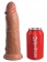 Кофейный фаллоимитатор 8  Silicone Dual Density Cock - 22,8 см. - Pipedream