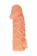 Телесная закрытая насадка с венками Cock Sleeve Size S - 13,8 см. - KOKOS - в Нижневартовске купить с доставкой Телесная закрытая насадка с венками Cock Sleeve Size S - 13,8 см. - KOKOS - в Нижневартовске купить с доставкой