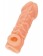 Телесная закрытая насадка с венками Cock Sleeve Size S - 13,8 см. - KOKOS - в Нижневартовске купить с доставкой Телесная закрытая насадка с венками Cock Sleeve Size S - 13,8 см. - KOKOS - в Нижневартовске купить с доставкой