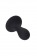 Черная анальная втулка Hidro S - 8,5 см. - Erotist Adult Toys в Нижневартовске Черная анальная втулка Hidro S - 8,5 см. - Erotist Adult Toys