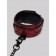 Красно-черные оковы Reversible Faux Leather Ankle Cuffs - Fifty Shades of Grey - купить с доставкой в Нижневартовске