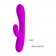 Лиловый вибратор Victor с клиторальным стимулятором - 17 см. - Baile купить в Нижневартовске с доставкой в Orgasmix.ru Лиловый вибратор Victor с клиторальным стимулятором - 17 см. - Baile