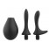 Черный анальный душ Nexus Anal Douche Set с 2 сменными насадками - Nexus Range - купить с доставкой в Нижневартовске
