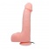 Телесный вибратор с проводным пультом - 22 см. - Baile купить в Нижневартовске с доставкой в Orgasmix.ru Телесный вибратор с проводным пультом - 22 см. - Baile